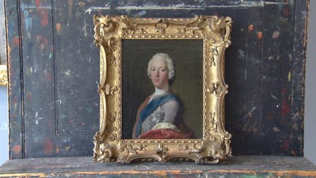 Lost Bonnie Prince Charlie portrait found in Scotland - BBC News