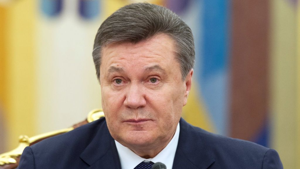 Russia 'grants Ukraine's Viktor Yanukovych protection' - BBC News