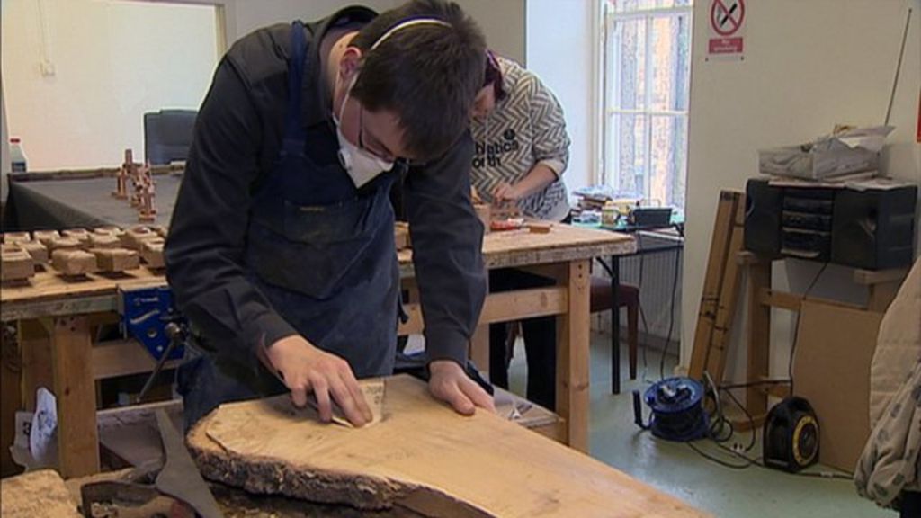 Grassmarket furniture project 'turning lives around' Edinburgh BBC News