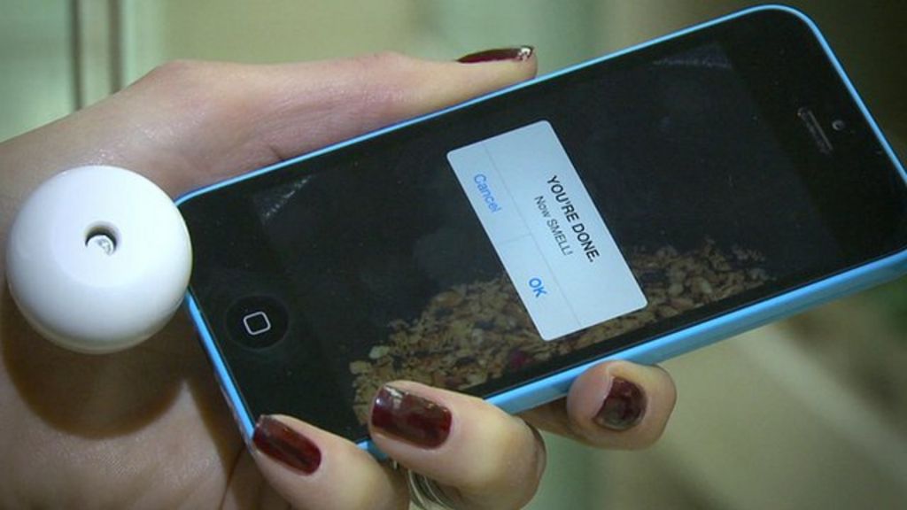 How to turn your smartphone into a 'smell phone' BBC News