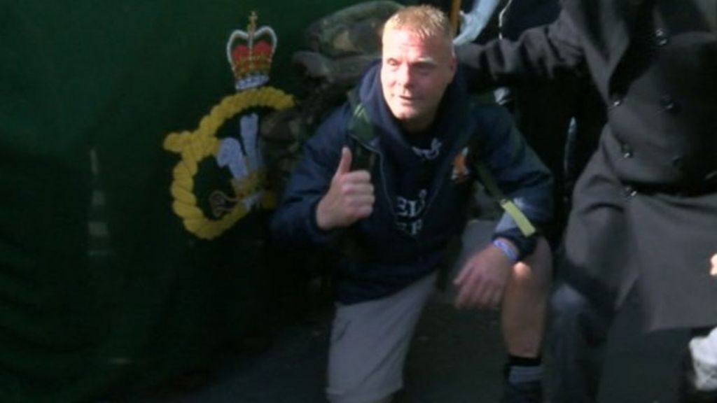 Blackpool exsoldier finishes Help for Heroes 8,000 mile trek BBC News