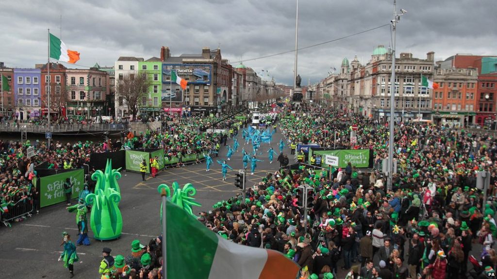 St Patrick's Day celebrated across Ireland BBC News