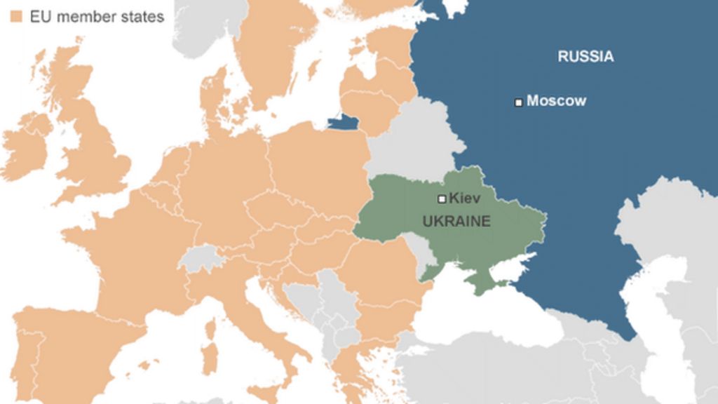 Ukraine S Sharp Divisions Bbc News