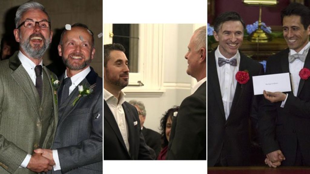 Same Sex Marriage Now Legal As First Couples Wed Bbc News