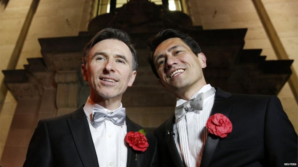 In Pictures Uks First Gay Weddings Bbc News 7258