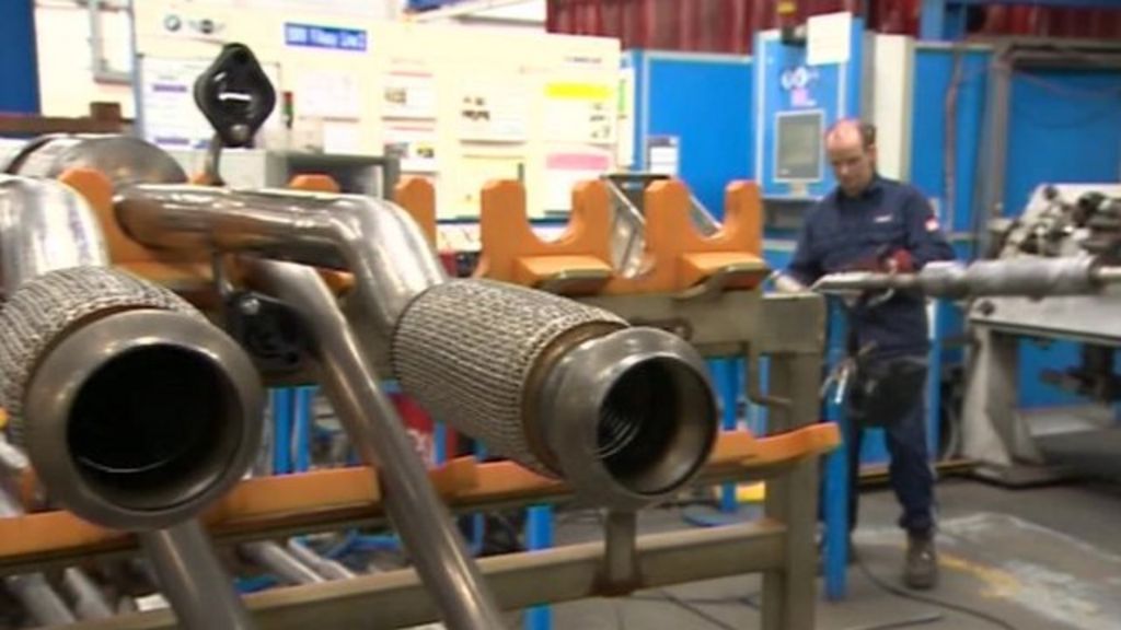 220 new jobs at vehicle exhaust factory BBC News