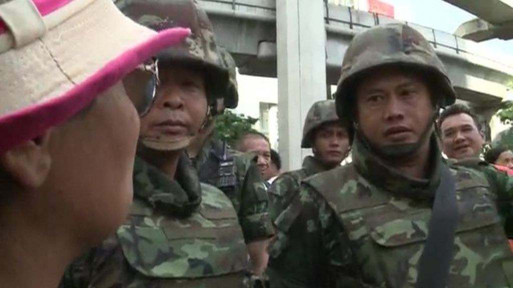 Thailands Coup Leaders Detain Former Pm Yingluck Bbc News