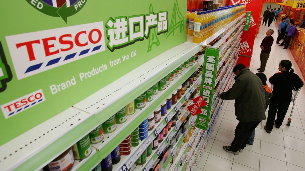 Tesco and China Resources Enterprise reach retail deal BBC News