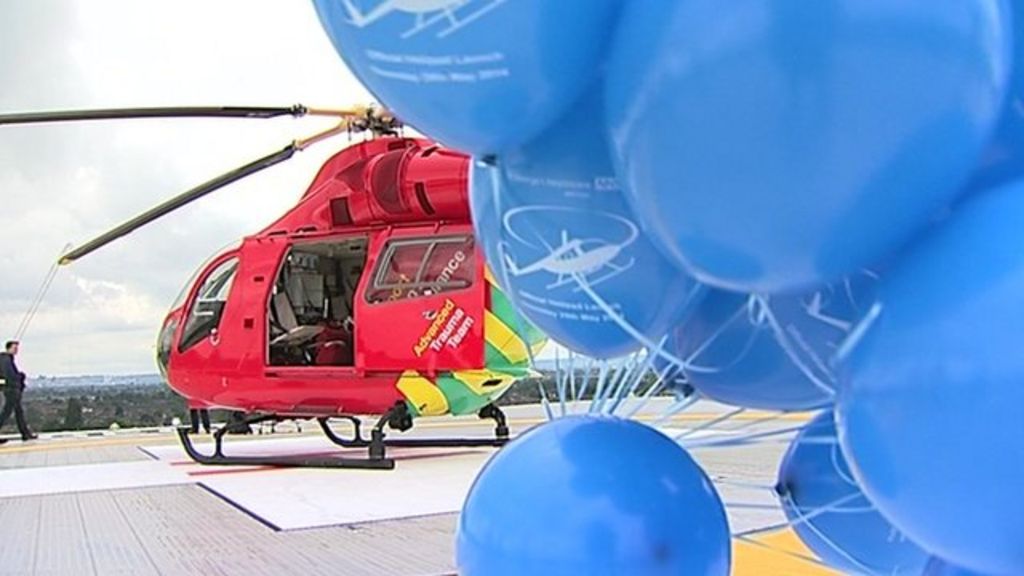 St Hospital opens London’s second helipad BBC News