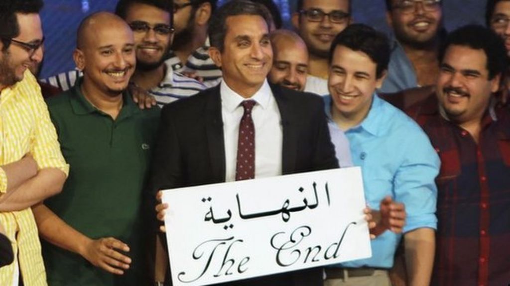 Egypt Satirist Bassem Youssef Confirms End Of Show Bbc News