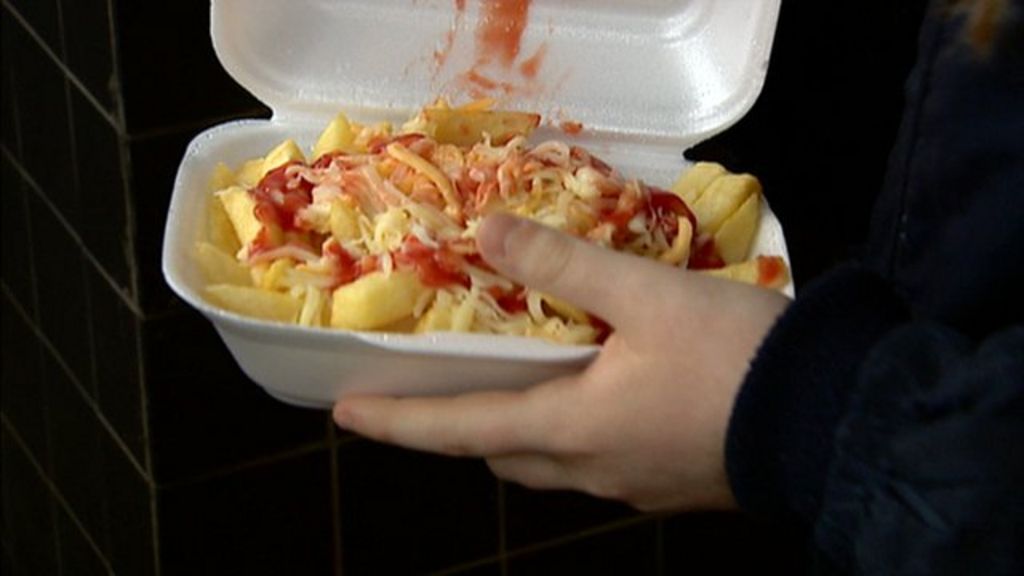Can pupils be persuaded to dump lunchtime chips? BBC News