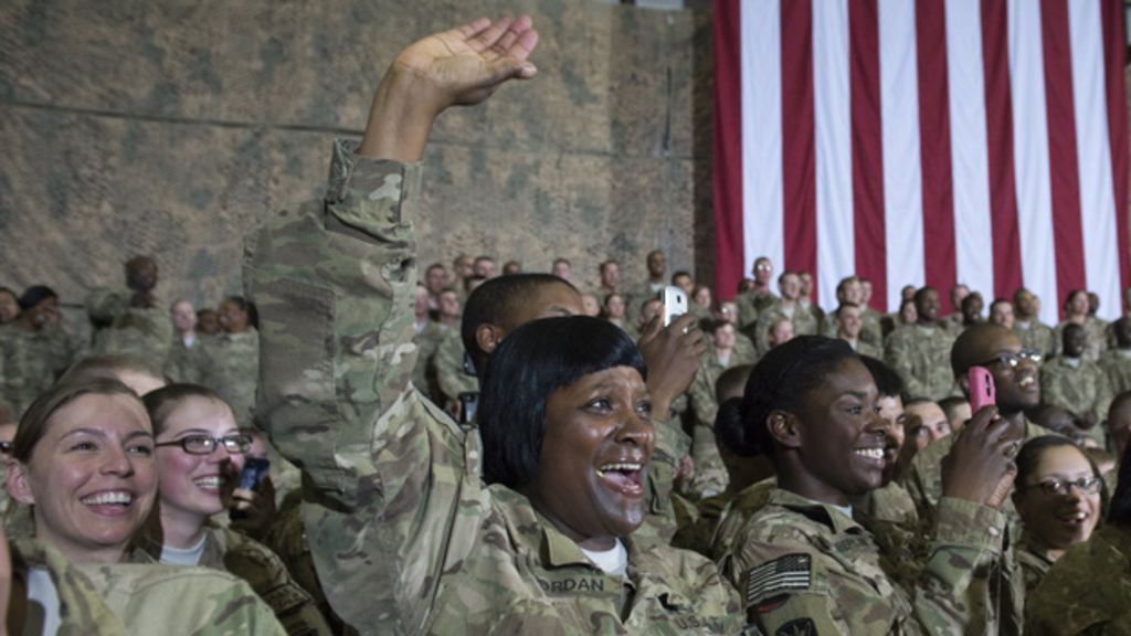 Natural Hair Advocates Take On The Us Army Bbc News