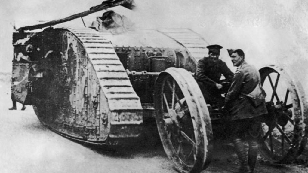 World War One: How tanks made tracks for future Army - BBC News