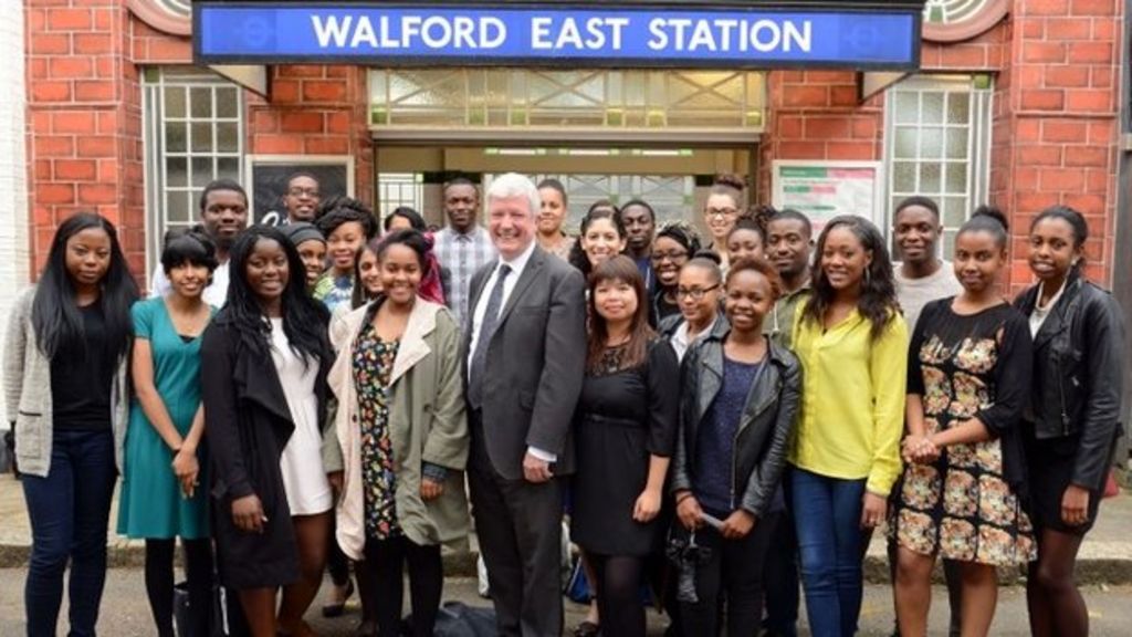 EastEnders 'almost twice as white' as real East End BBC News