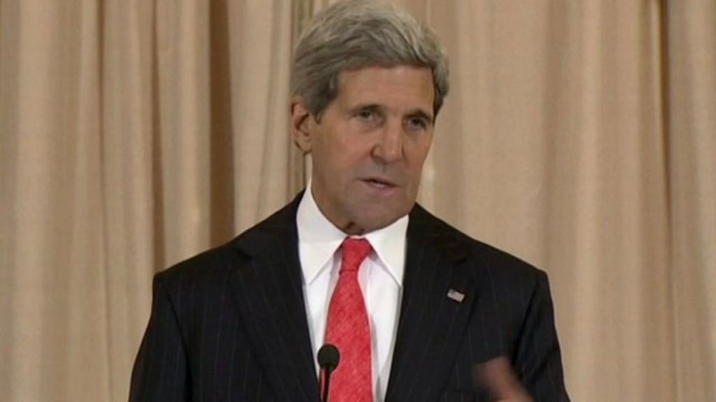 John Kerry: 'No excuse for inaction on refugees' - BBC News