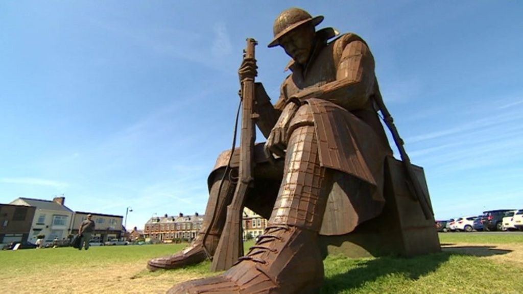 Seaham bids to buy sculpture on loan to the town BBC News