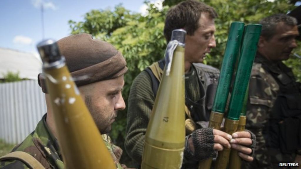 Ukraine Separatists To Join Truce Rebel Leader Says Bbc News 