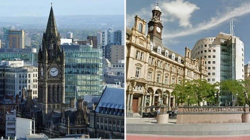 Manchester and Leeds: Could they rival London? - BBC News