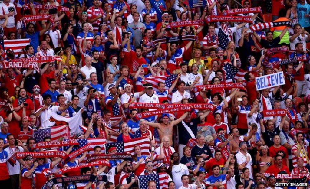 World Cup Does US really have the most fans in Brazil? BBC News