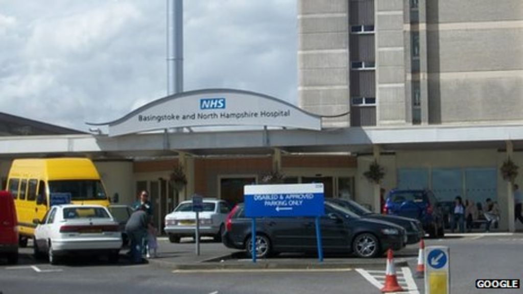 Basingstoke hospital chemical spill burns staff BBC News