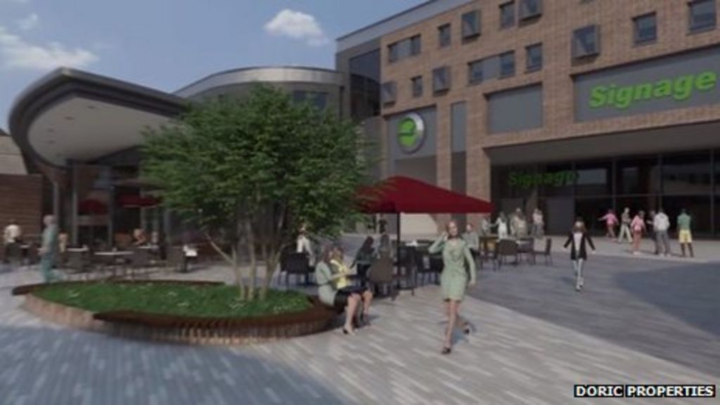 Botley Shopping Centre Revamp Plan Video Released Bbc News