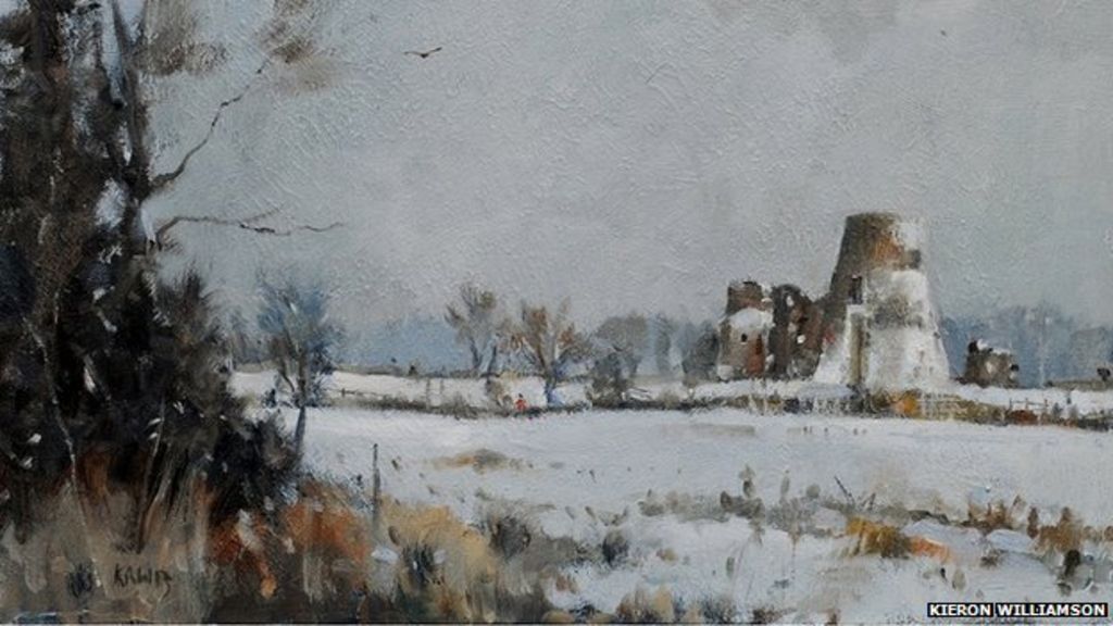 Kieron Williamson art Paintings valued at £400,000 BBC News