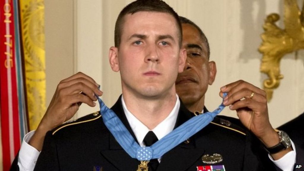 Staff Sgt Ryan Pitts gets Medal of Honor for Wanat battle BBC News
