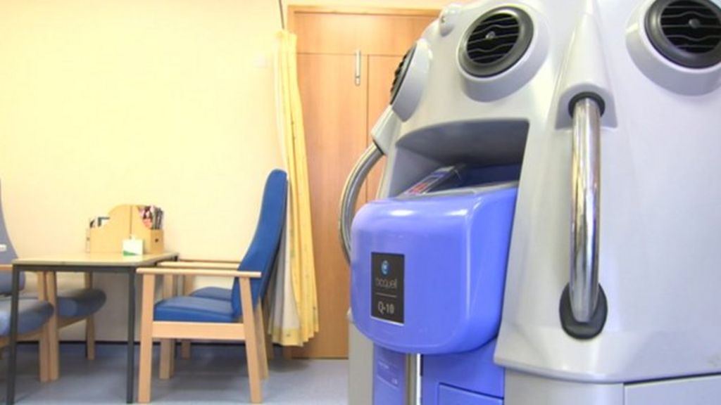 Robot Cleaners Used Cut Hospital Infection In North Wales Bbc News