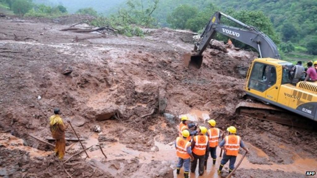 Indian Media: Deforestation Behind Deadly Pune Landslide - BBC News