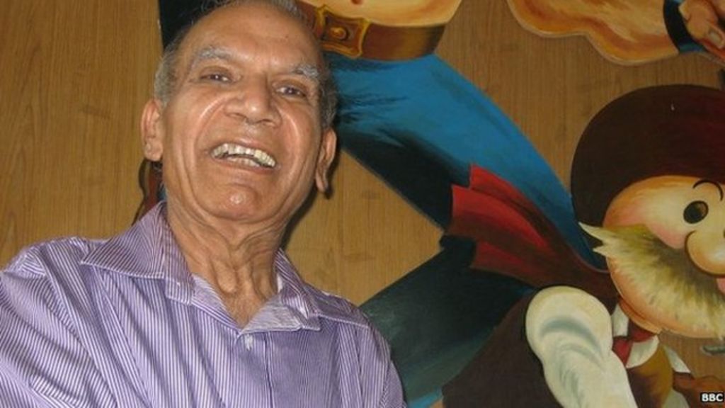 Pran Indian Cartoonist Who Created Chacha Chaudhary Dies Bbc News 