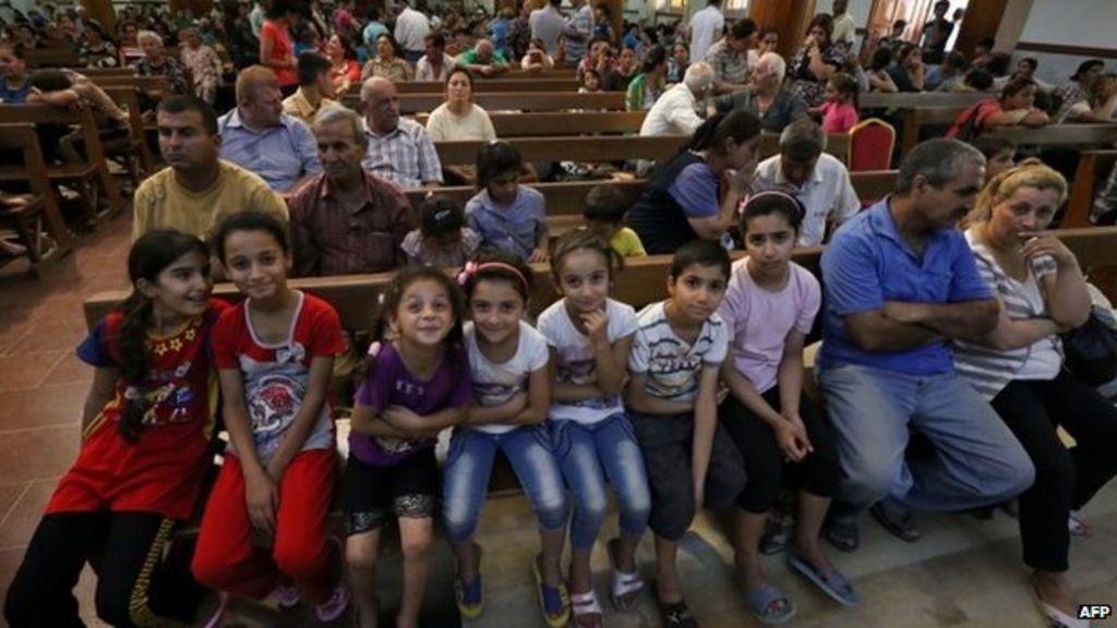 Christian exodus as Iraqi town falls