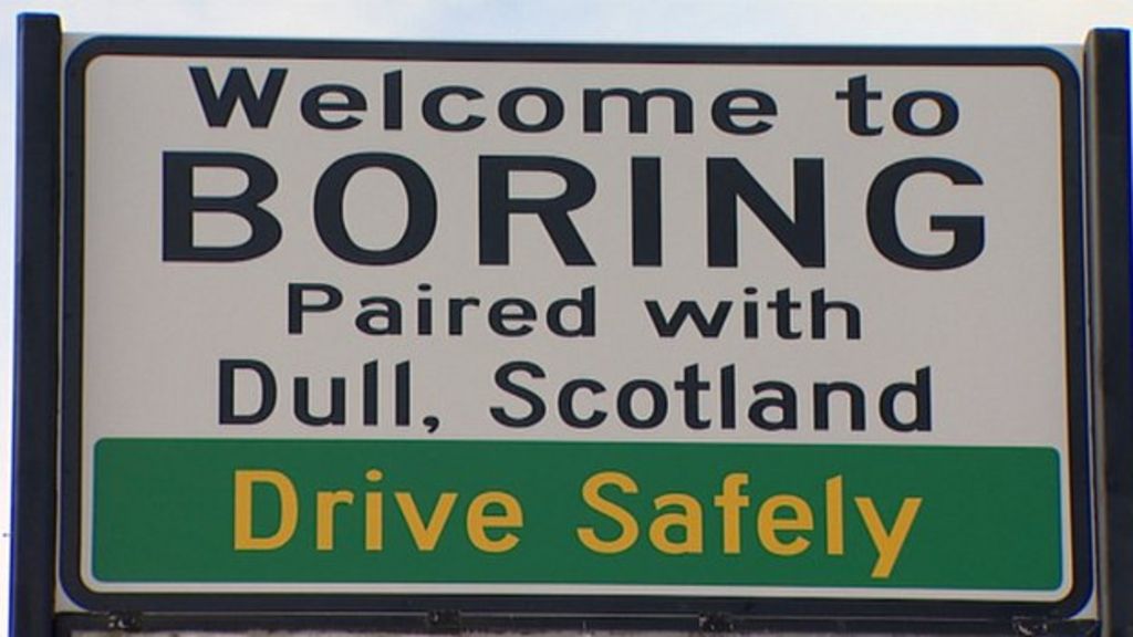 Dull Scotland Makes Boring Oregon More Interesting Bbc News