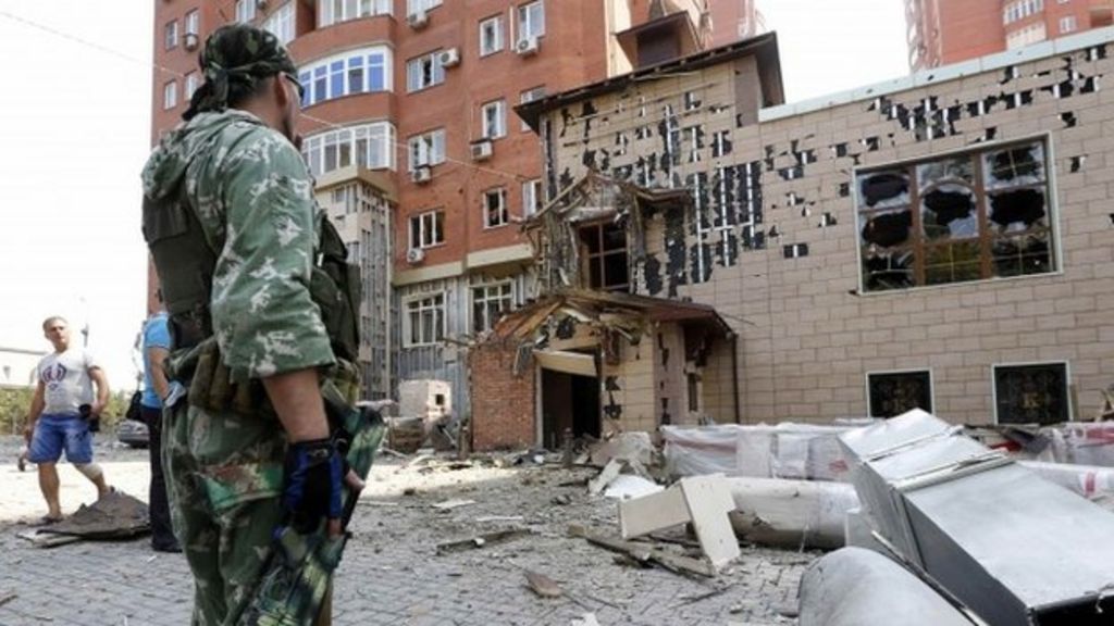 Ukraine Crisis Donetsk Rebels Call For Ceasefire Bbc News 