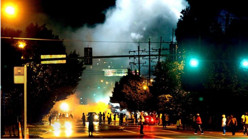 Ferguson Missouri Tensions After Michael Brown Shooting Bbc News