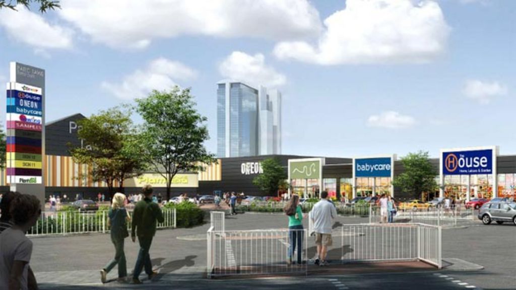 Row sparked over Swansea's Parc Tawe redevelopment BBC News