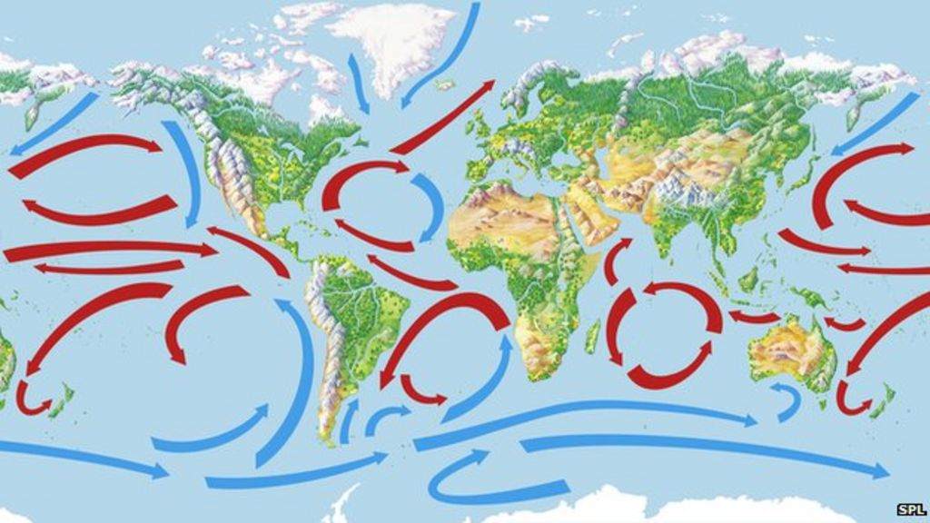 Global Warming Slowdown Could Last Another Decade BBC News    77098533 C0180190 Global Ocean Currents, Diagram Spl 