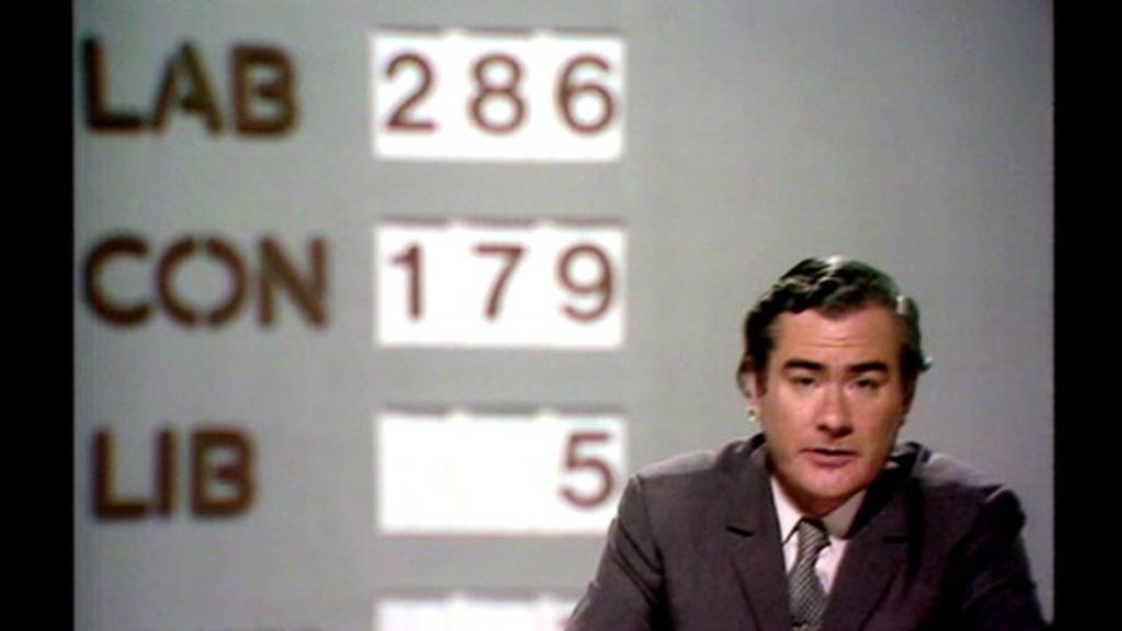 BBC Election coverage October 1974 BBC News