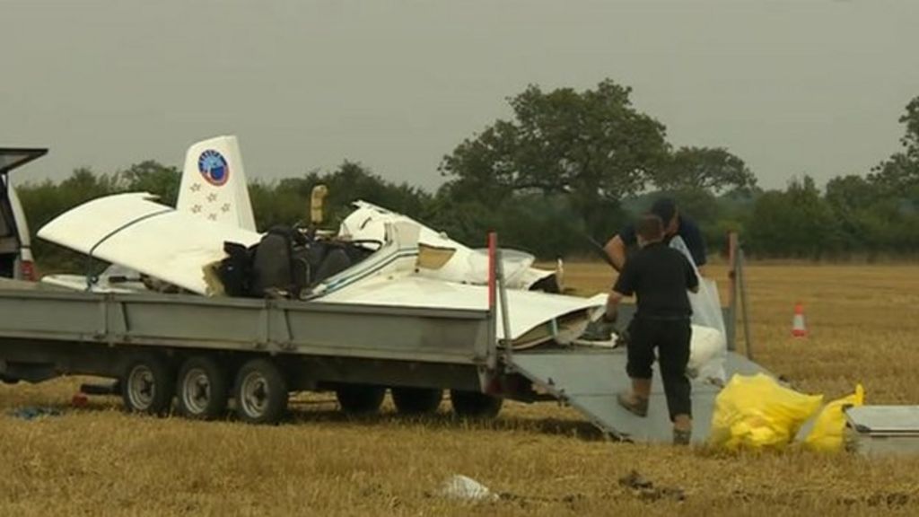 Wymeswold air crash pilot David Newton 'lost control' BBC News