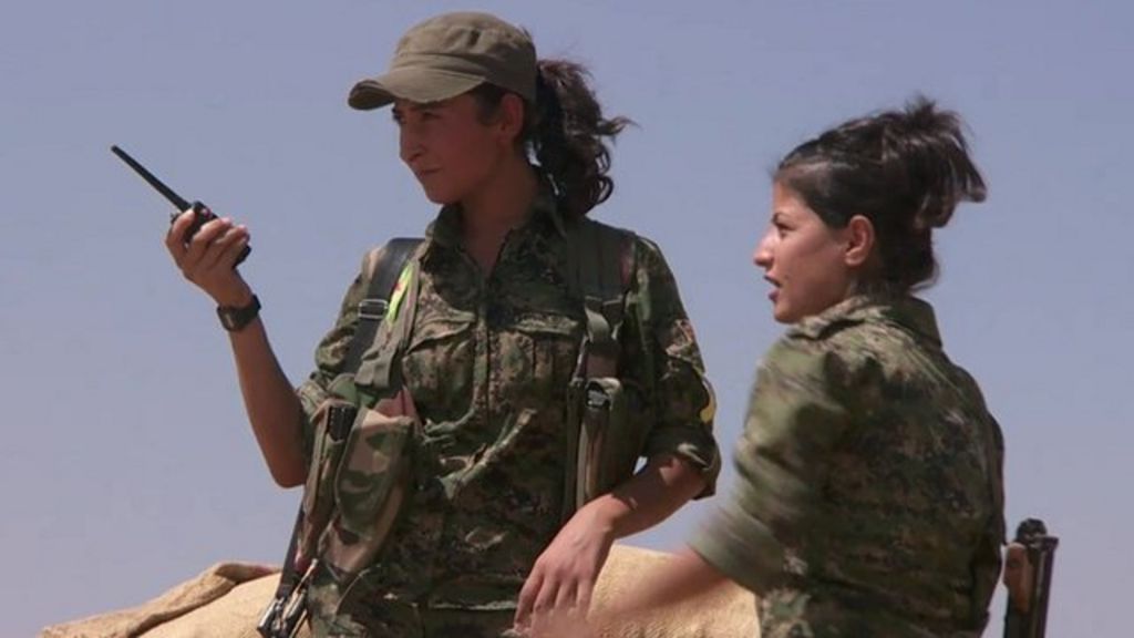 The Kurdish Women Fighting Islamic State In Syria Bbc News