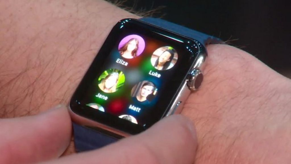 Apple Watch Unveiled Alongside New Larger Iphones Bbc News