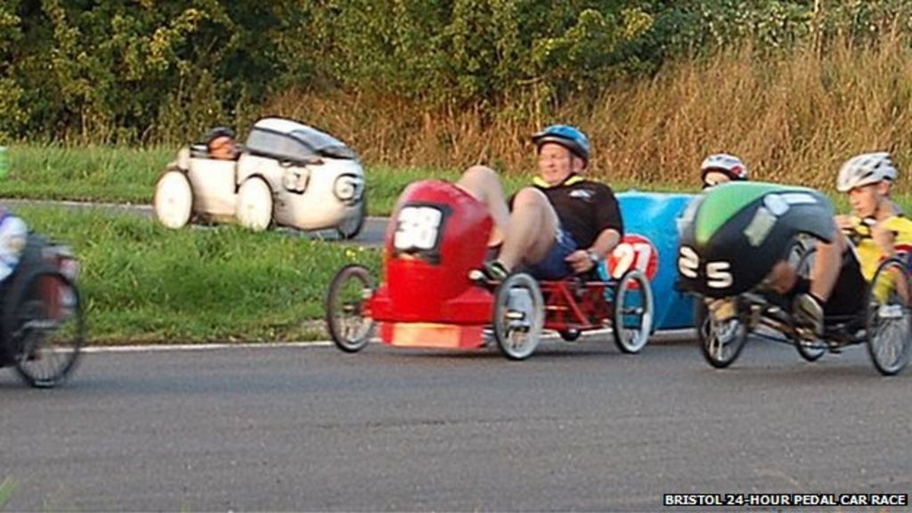 pedal car race