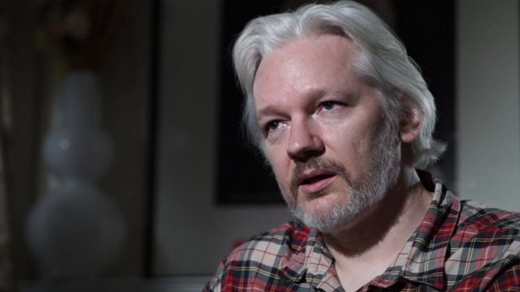 Julian Assange on Google and his 'difficult situation' - BBC News