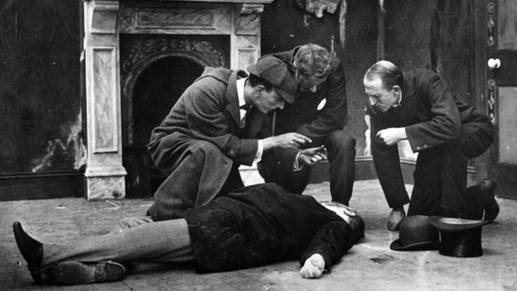 Sherlock Holmes Film A Study In Scarlet From 1914 Sought c News