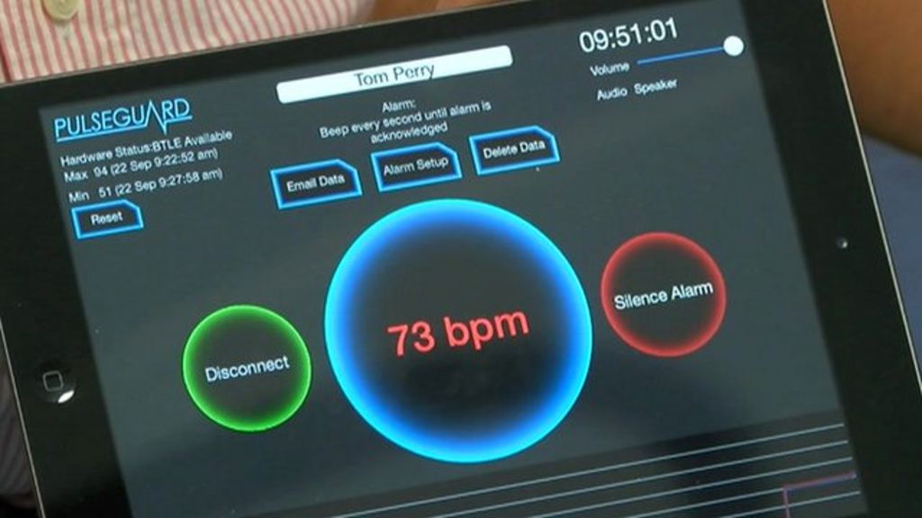 Epilepsy alarm system developed by Marden parents BBC News