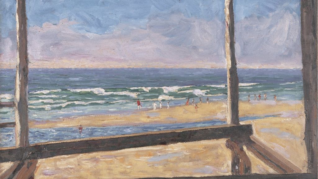 Winston Churchill paintings offered to nation BBC News