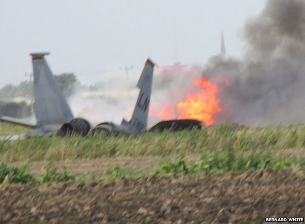 US Lakenheath jet crash caused by nose cap fault BBC News