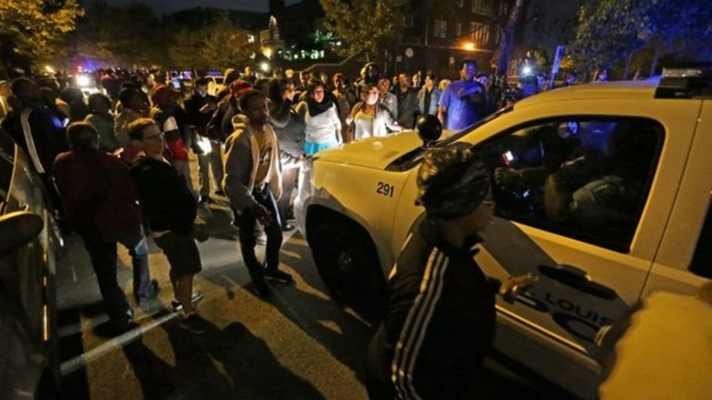 Missouri Unrest After Fatal Police Shooting Bbc News