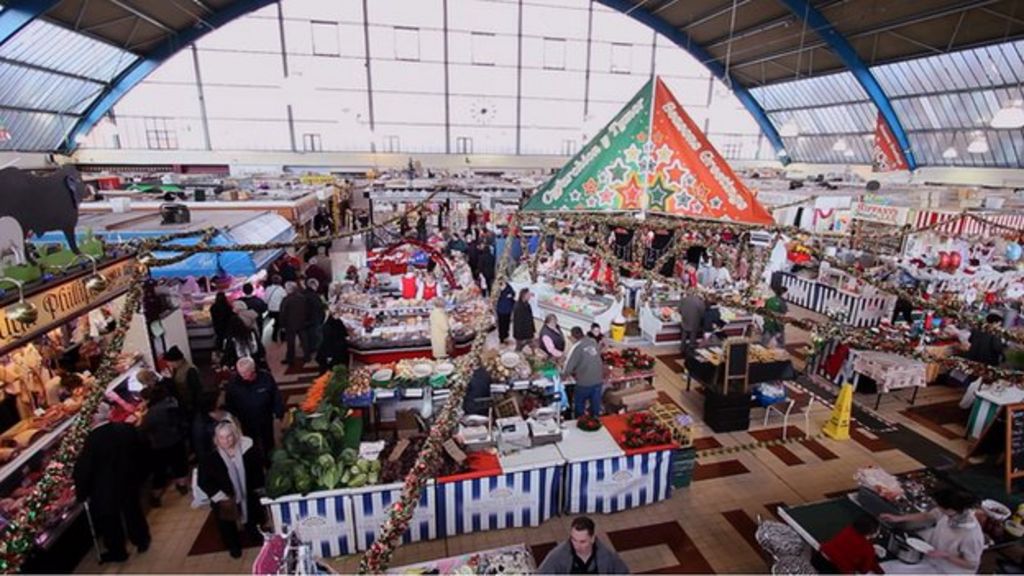 £1.9m makeover for Swansea market BBC News