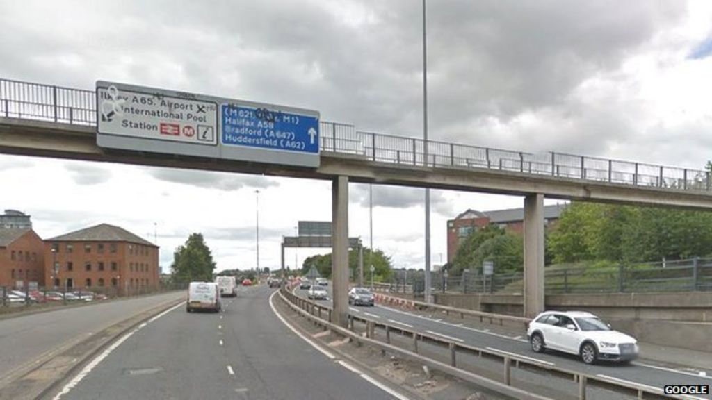 Leeds inner ring road partially closed for weekend repairs BBC News