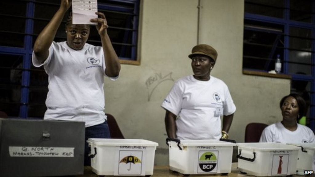 Botswana's Ruling Democratic Party Wins General Elections - BBC News